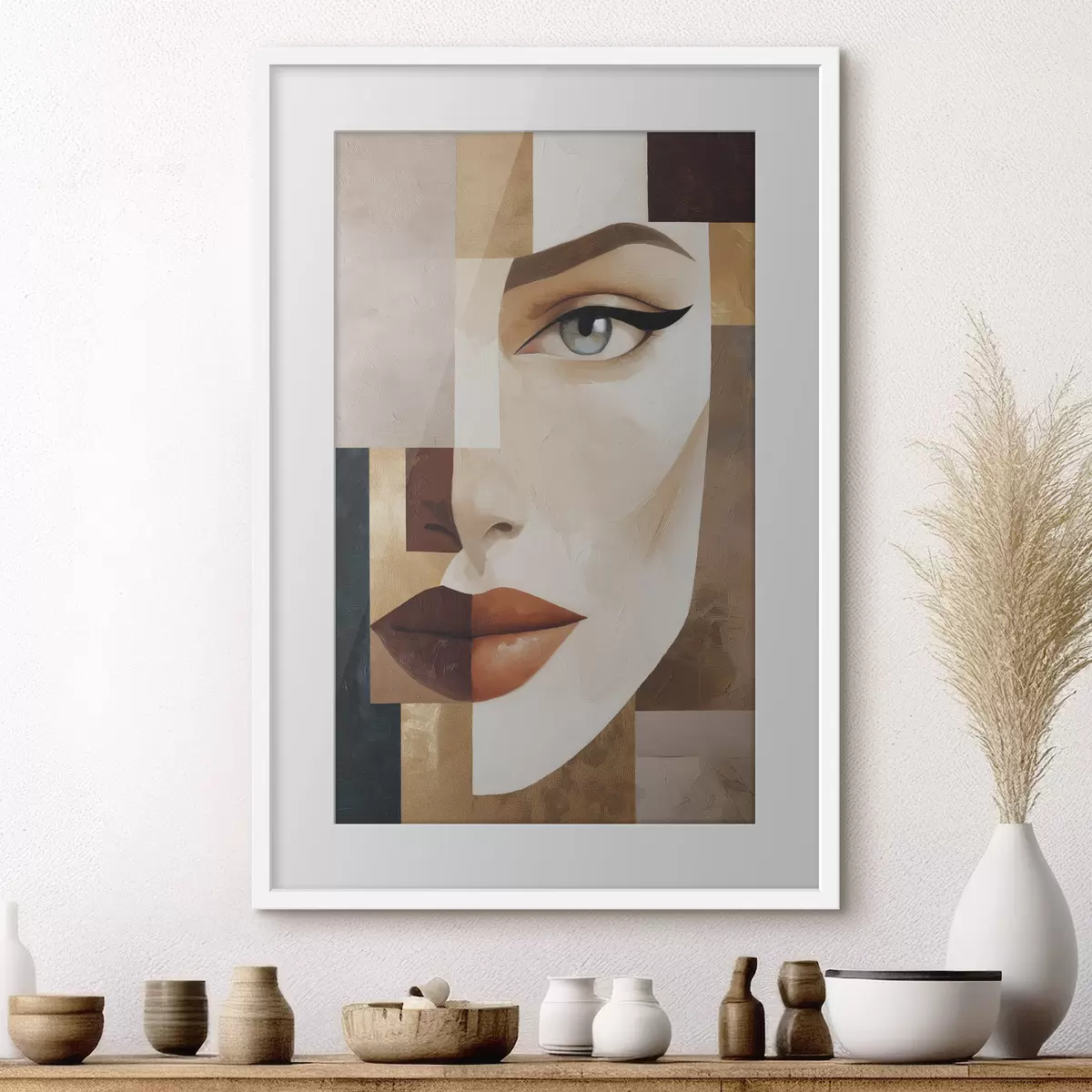 Poster Un chip abstract f49934