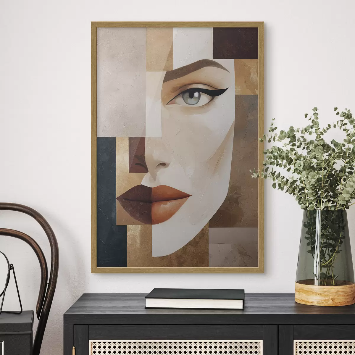 Poster Un chip abstract f49934