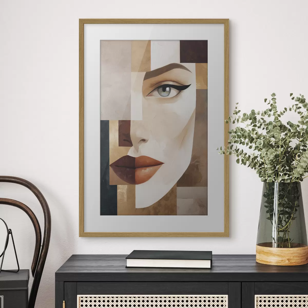 Poster Un chip abstract f49934