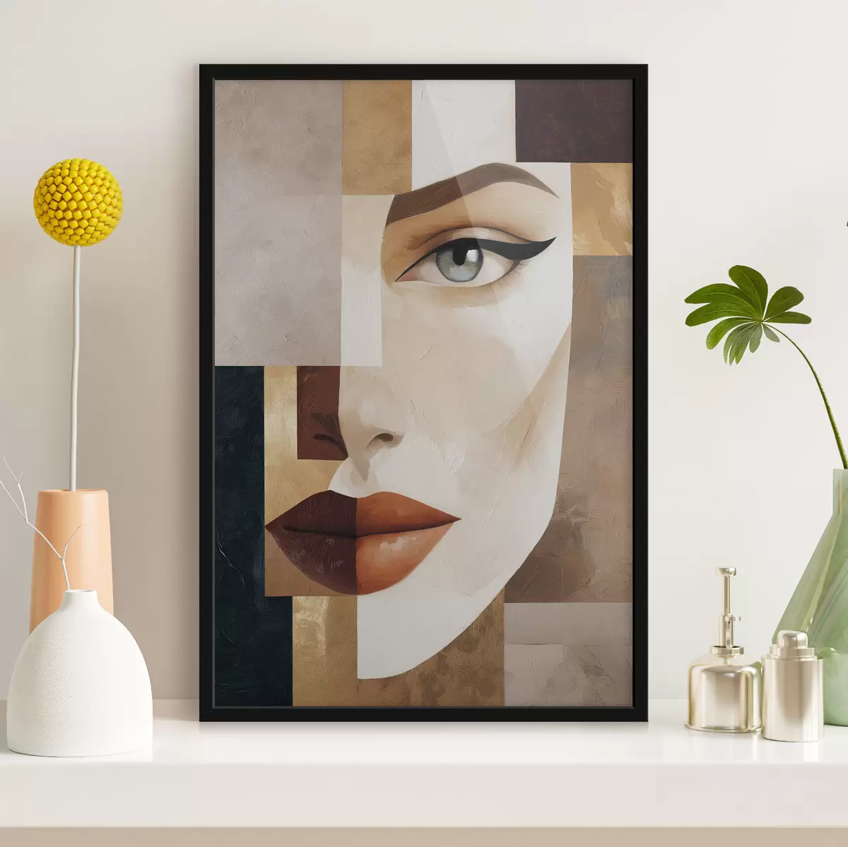 Poster Un chip abstract f49934