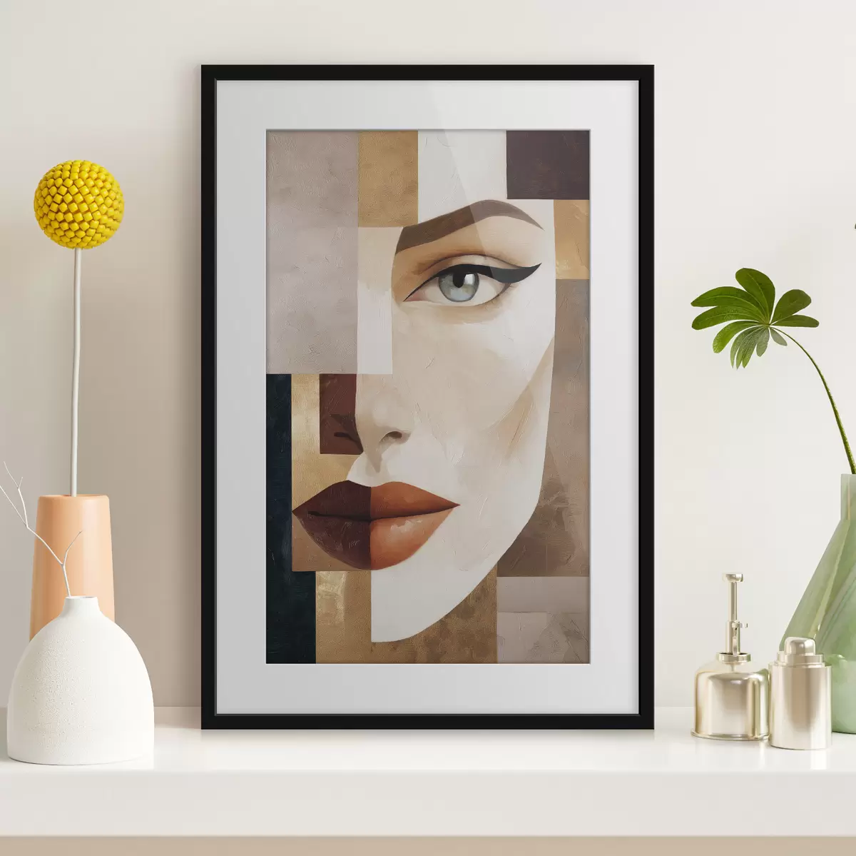Poster Un chip abstract f49934