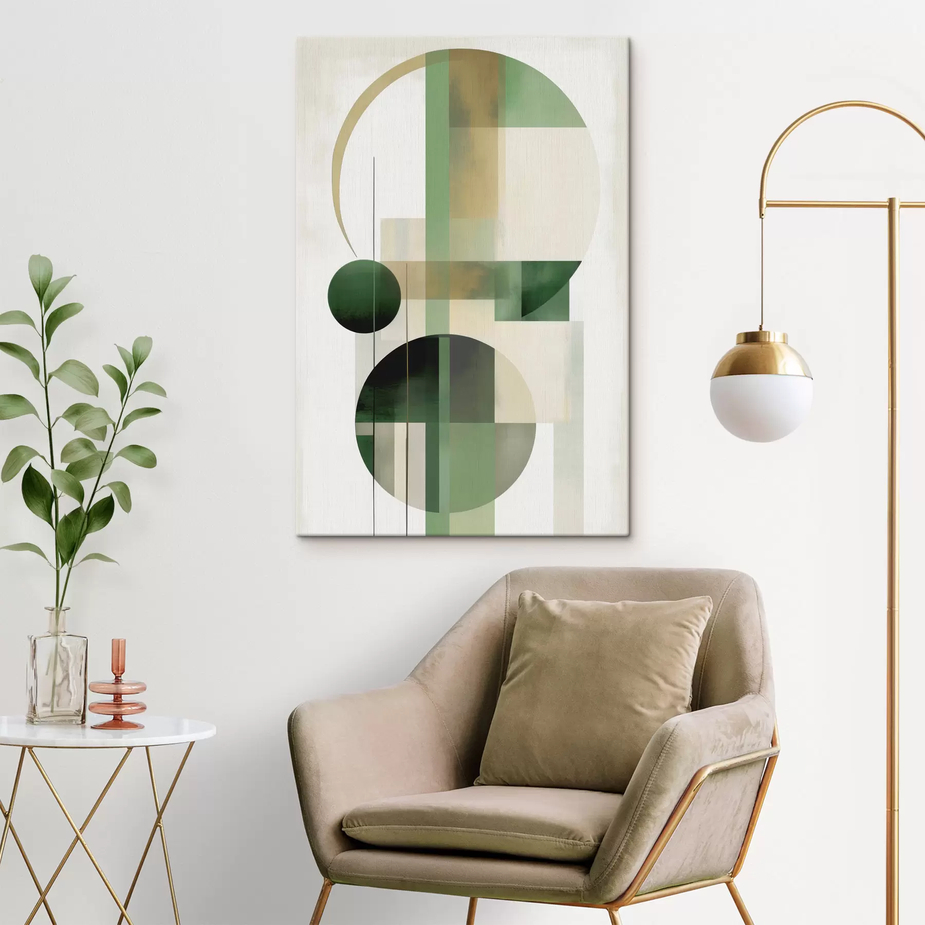 Tablouri Abstracție cu cercuri s49853
