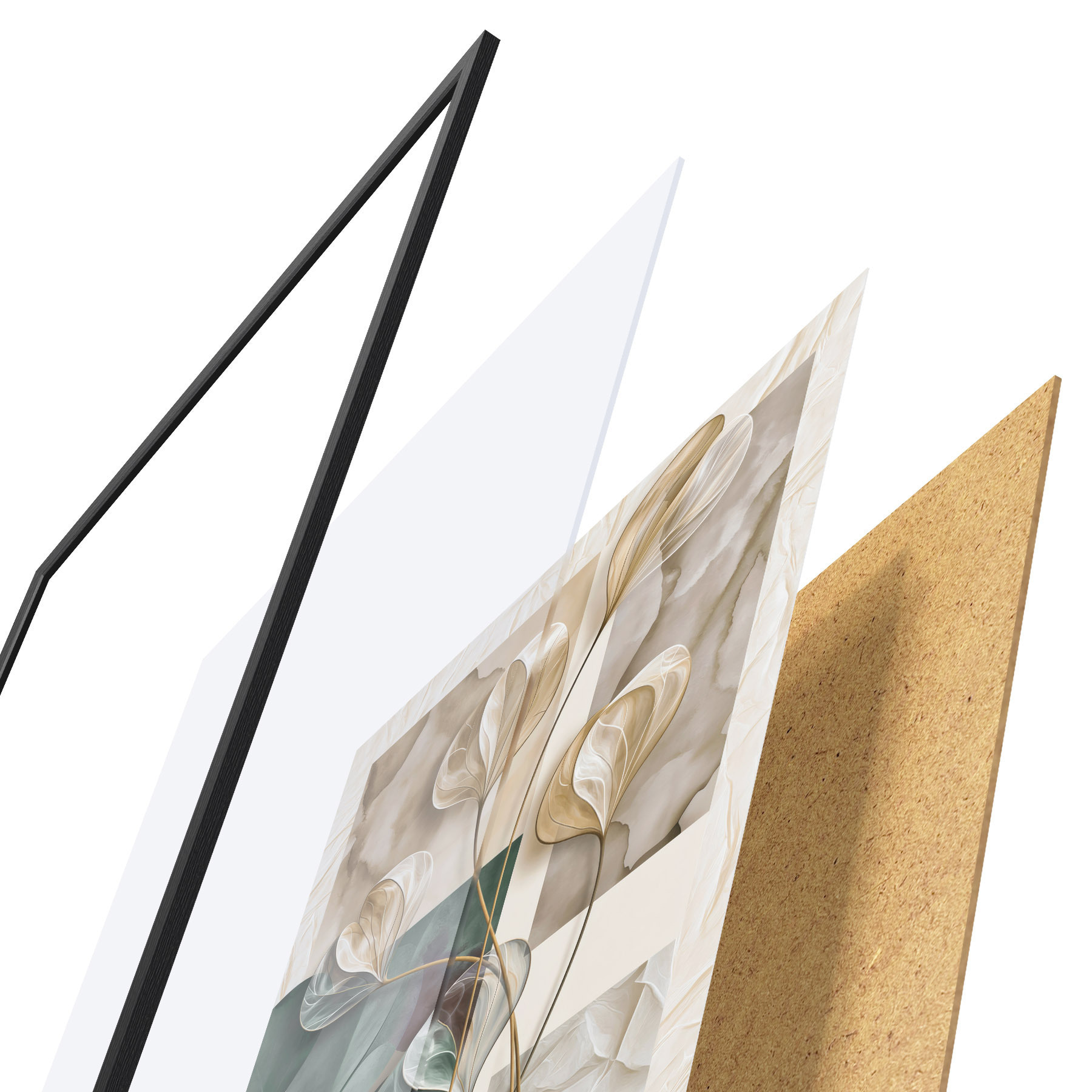 Poster Abstracție botanică f49759