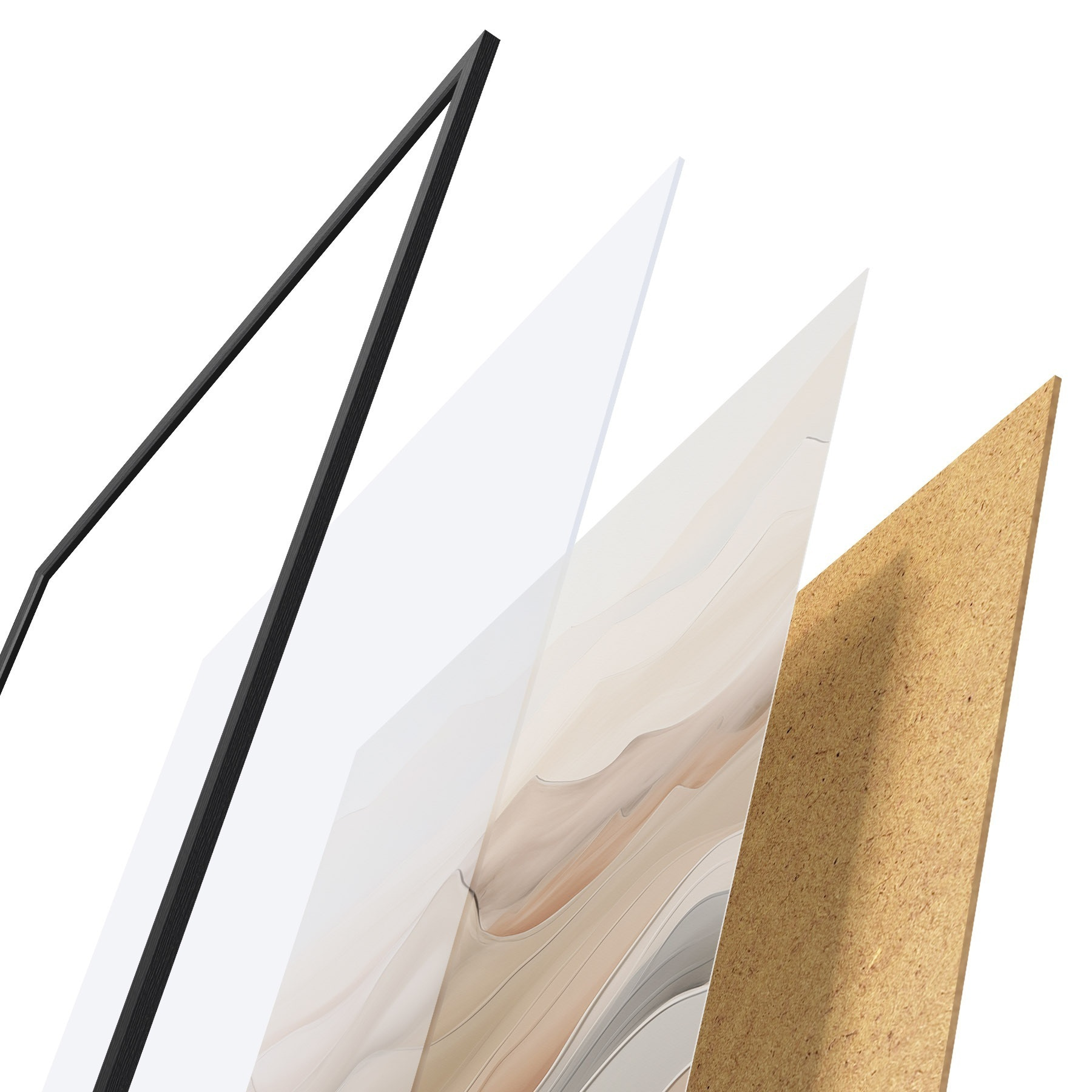Poster Abstracție aerisită f49996