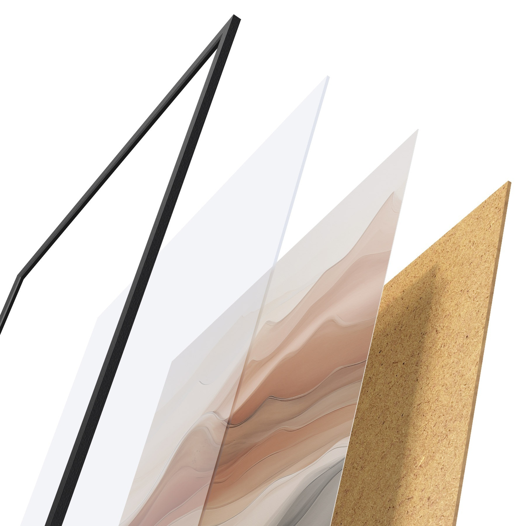 Poster Abstracție neutră f49997