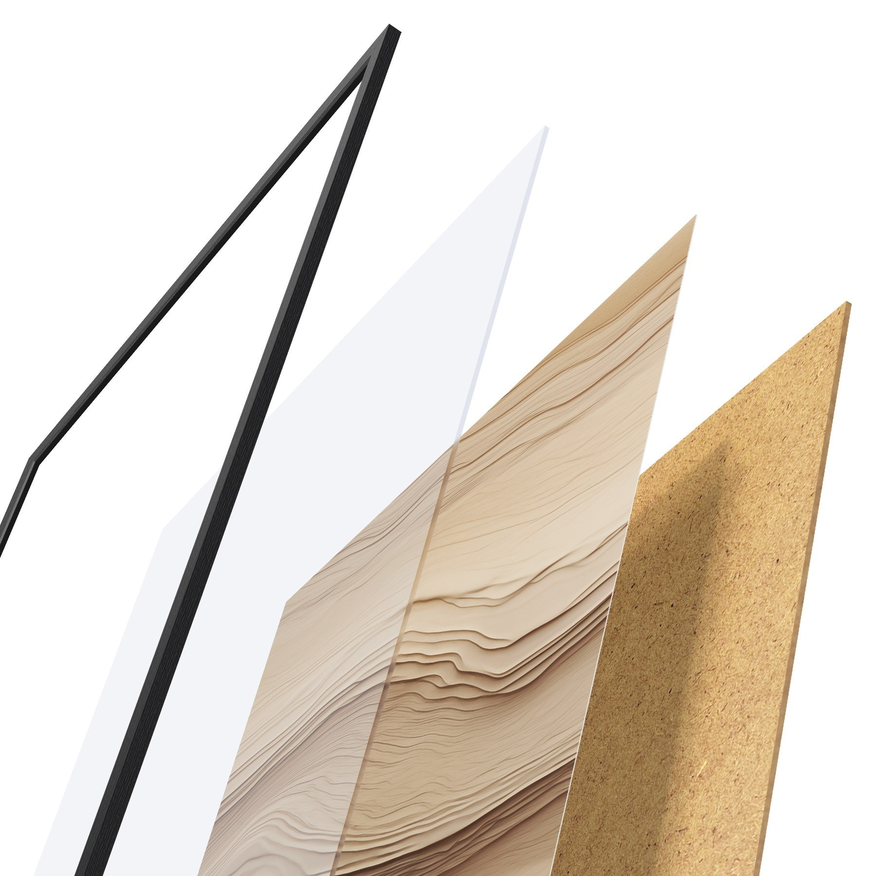 Poster Abstracție bej f50023