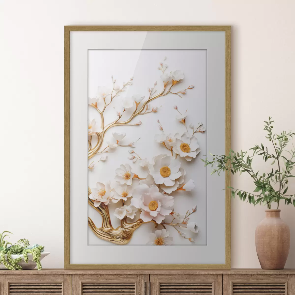 Poster Magnolii albe f50033