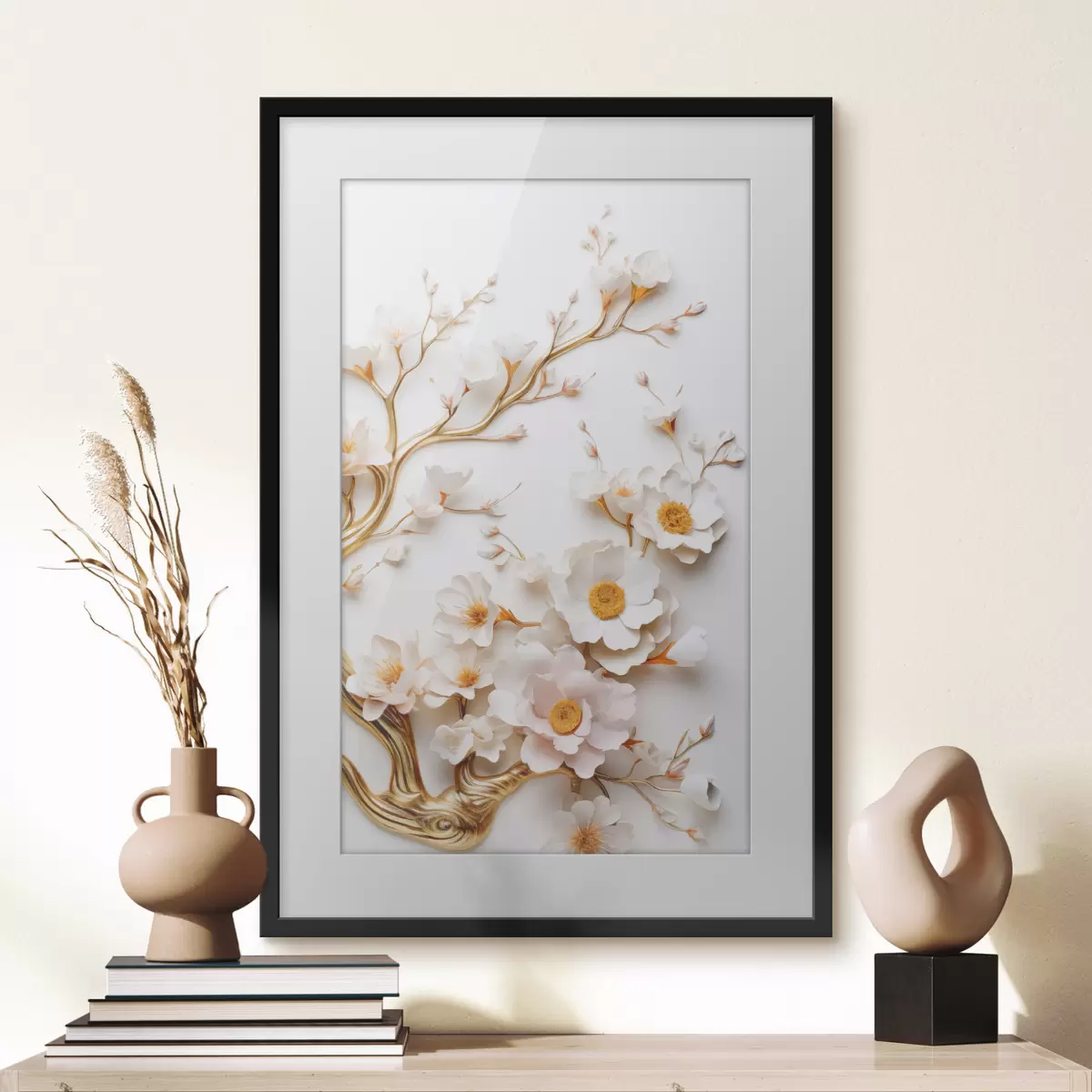 Poster Magnolii albe f50033