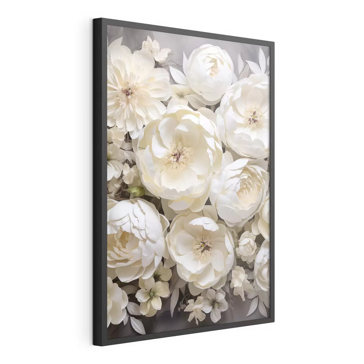 Poster Peonii albe f50034