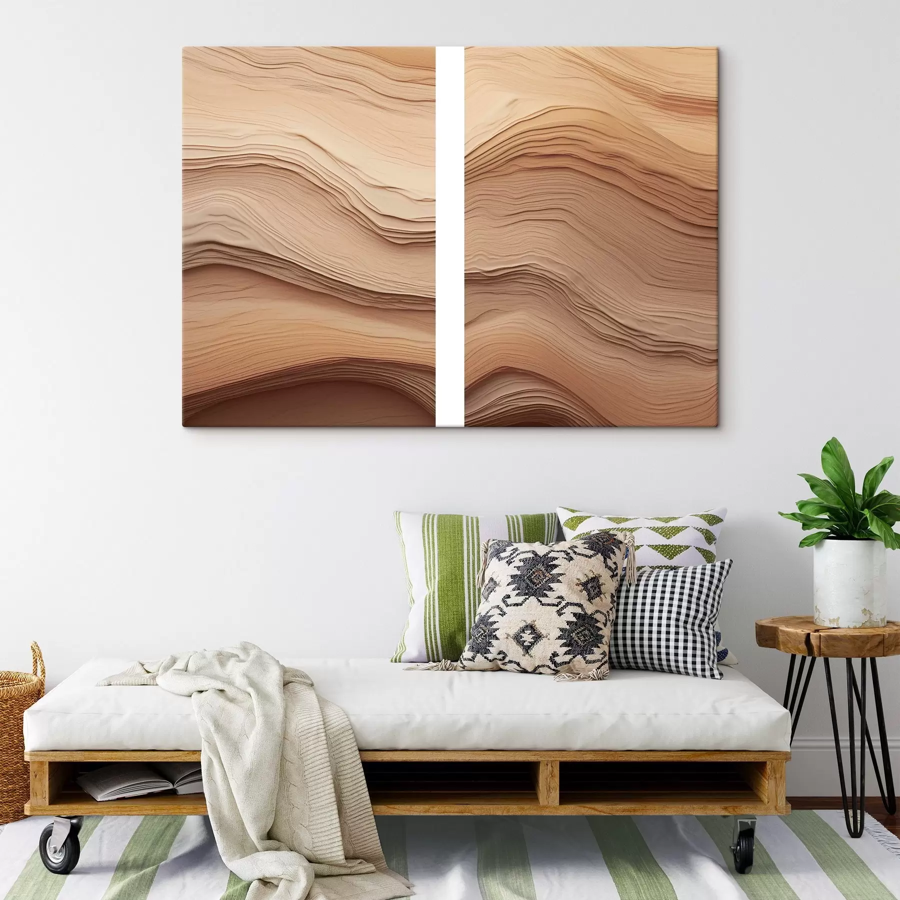 Tablouri Abstract bej m30770