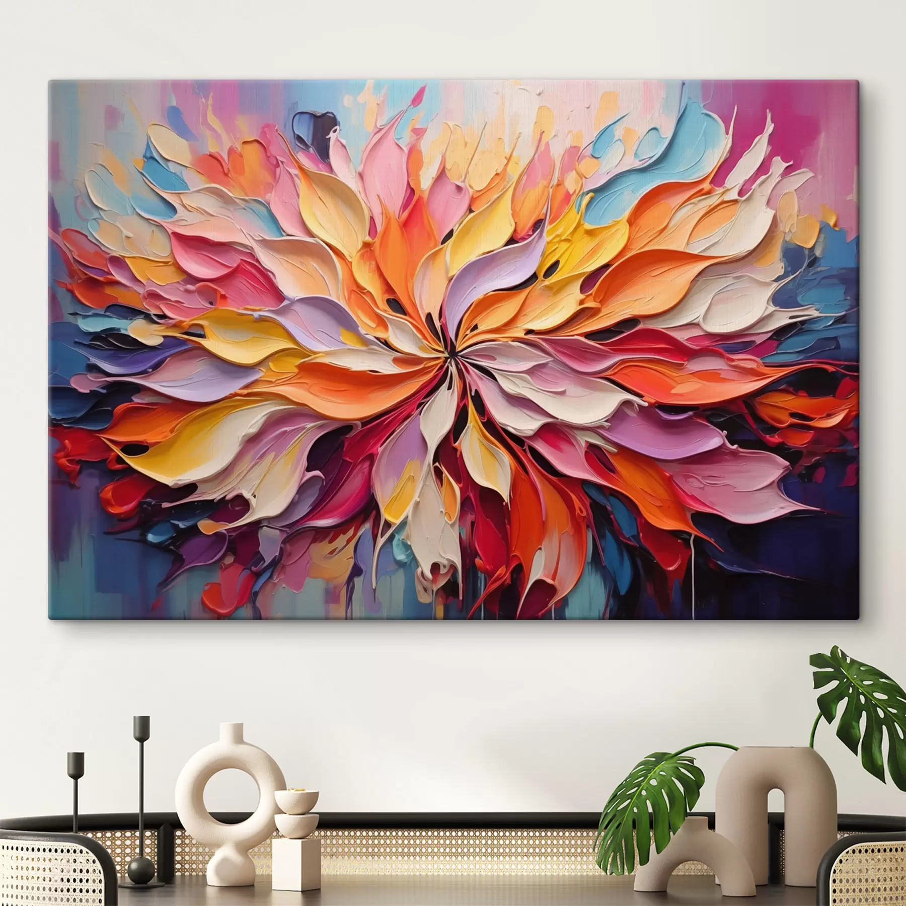 Tablouri Floare abstractă s50045