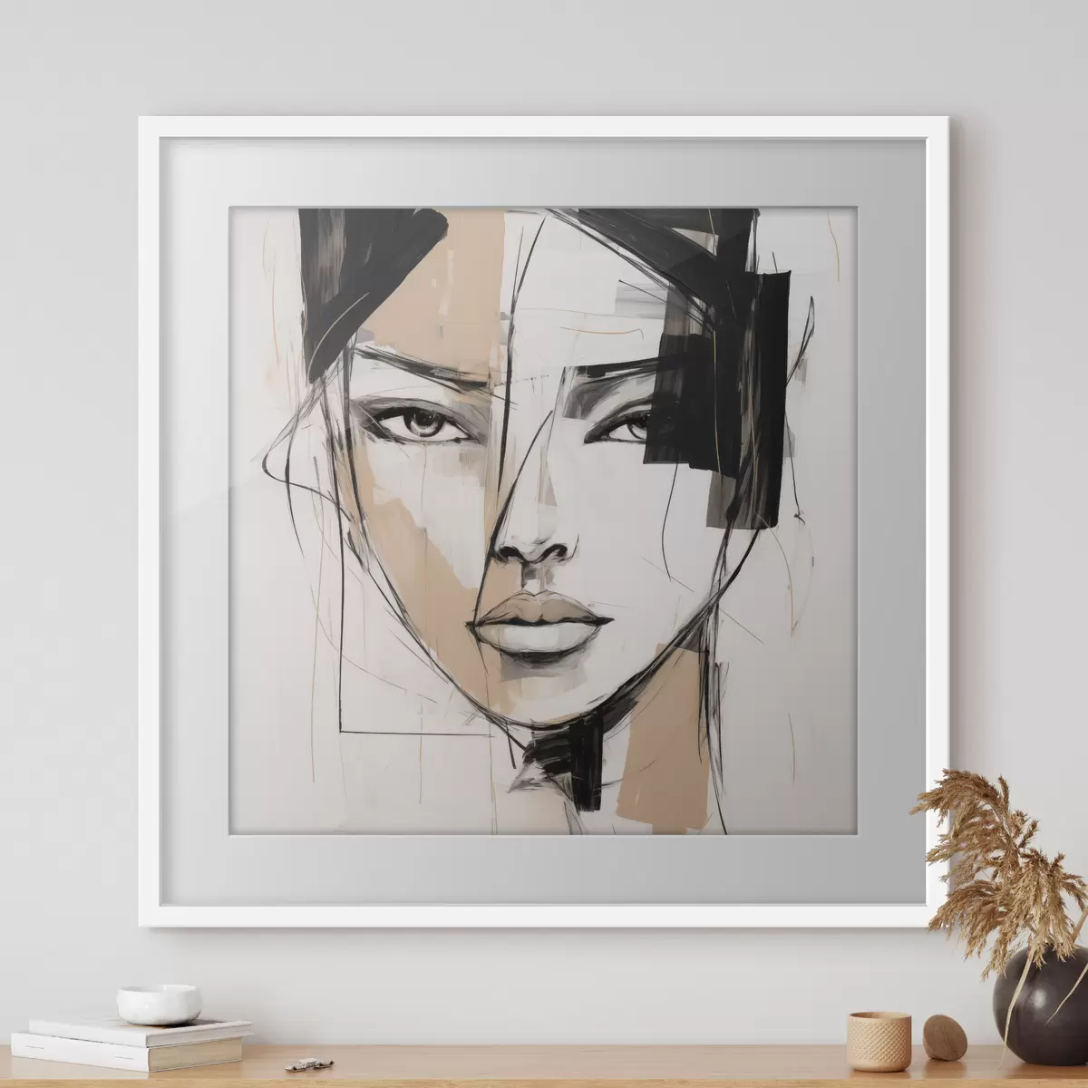 Poster Portret abstract f50049