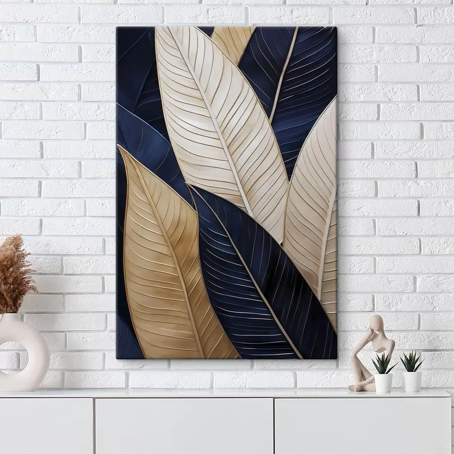 Tablouri Pictură decorativă cu imitație de frunze s50062
