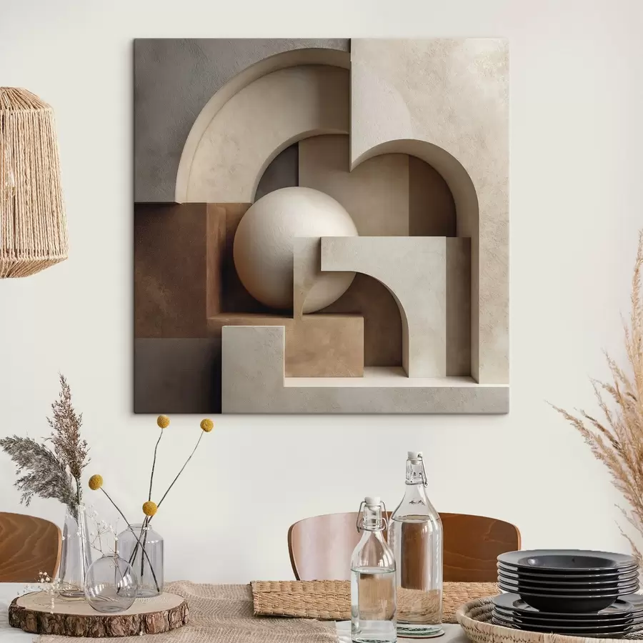 Tablouri Compoziție abstractă plană s50067