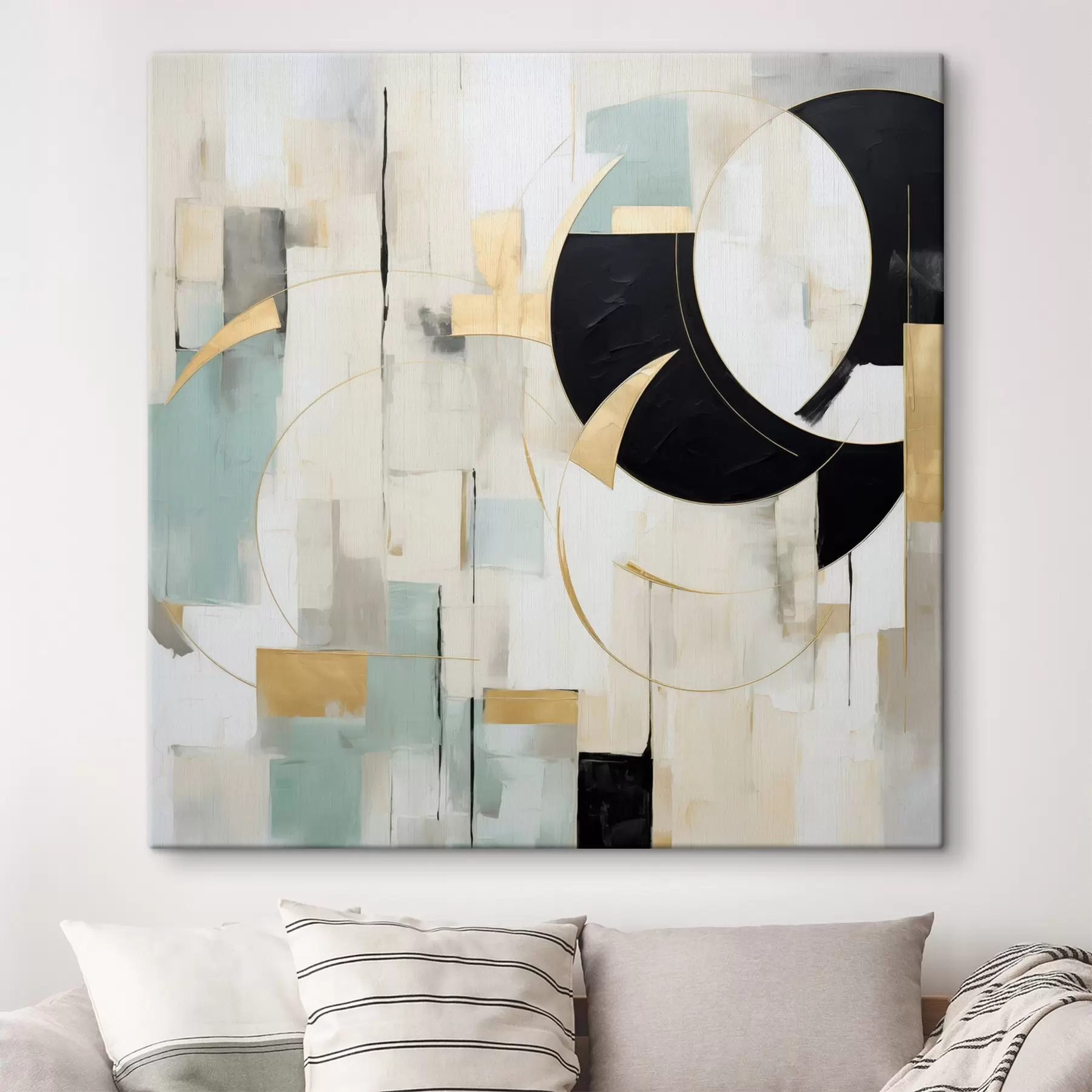 Tablouri Abstracția geometrică, imitația picturii s50074