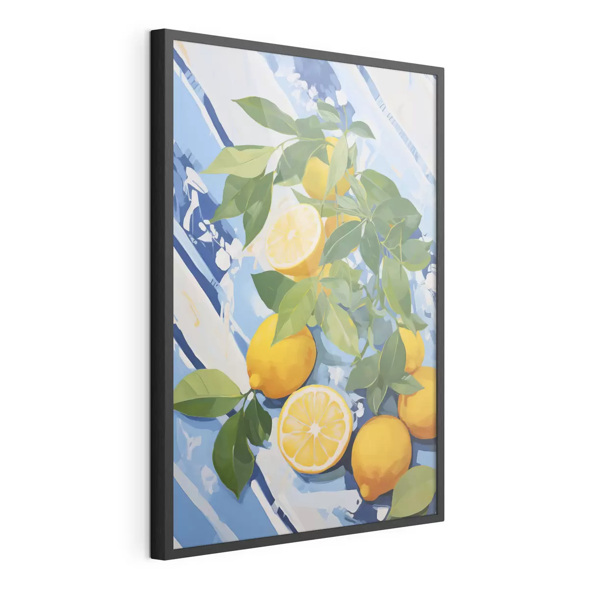 Poster Lămâi, pictură în stil imitație f50066