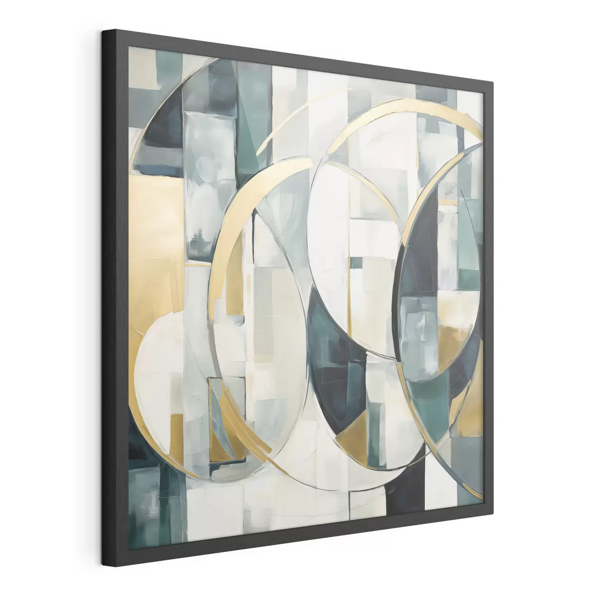 Poster Abstracție haotică, imitație a picturii f50073