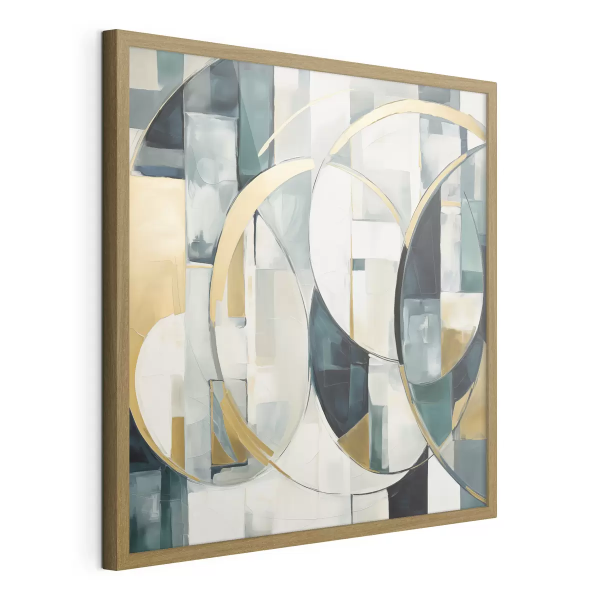 Poster Abstracție haotică, imitație a picturii f50073
