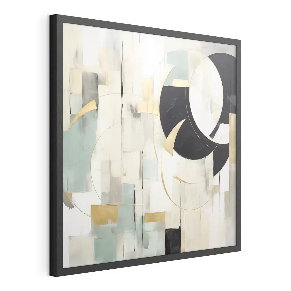 Poster Abstracția geometrică, imitația picturii f50074