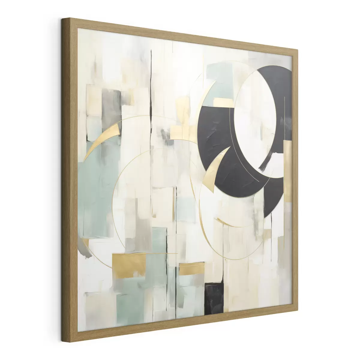 Poster Abstracția geometrică, imitația picturii f50074