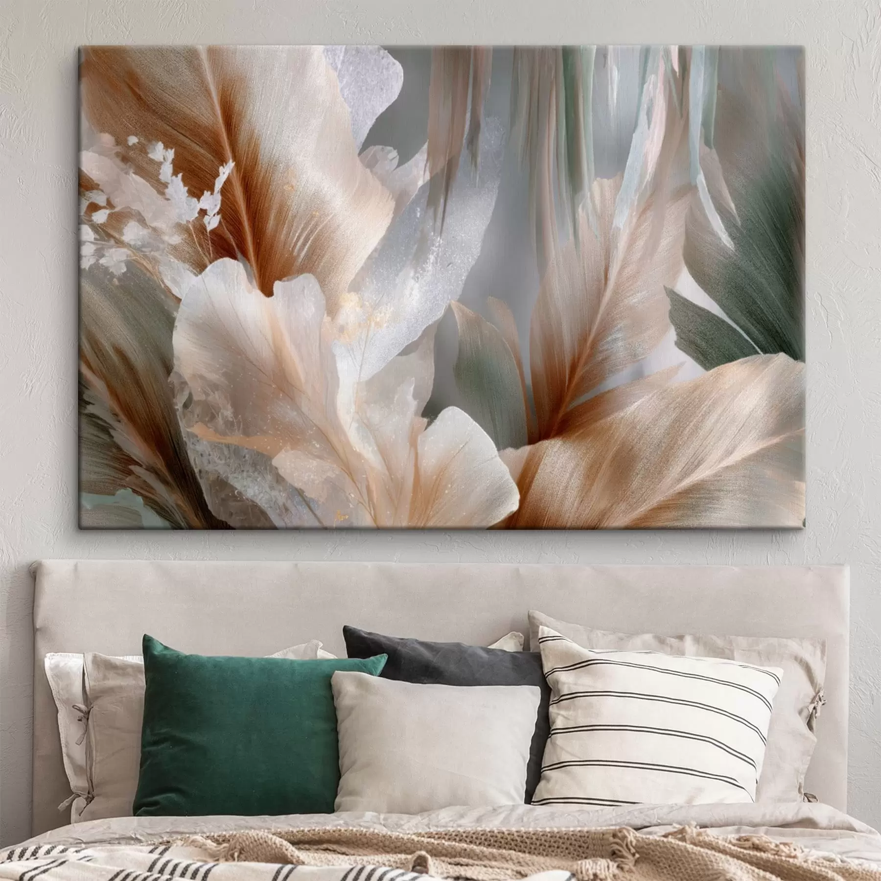Tablouri Compoziție abstractă cu frunze delicate s49968