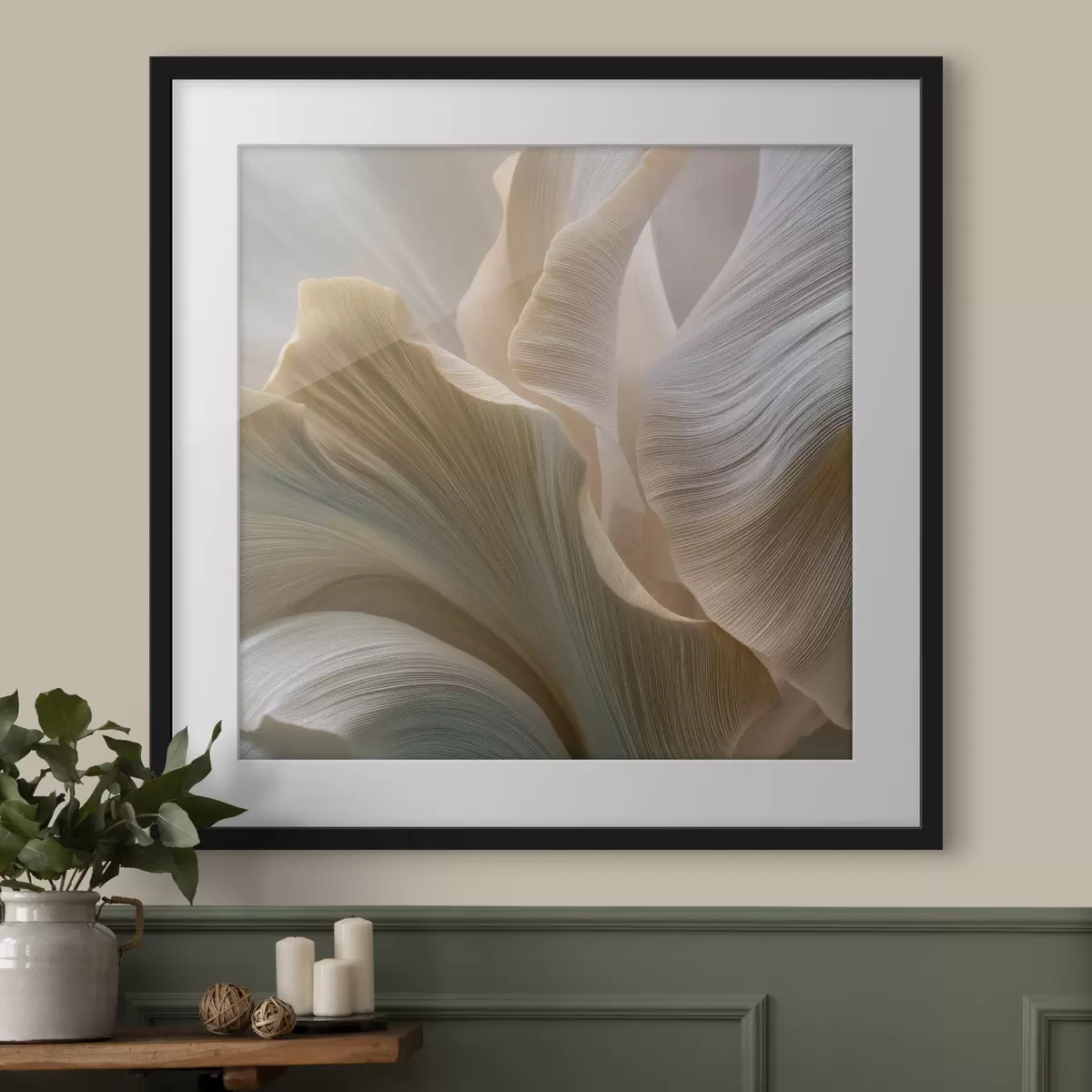 Poster Petale abstracte în nuanțe delicate f49945