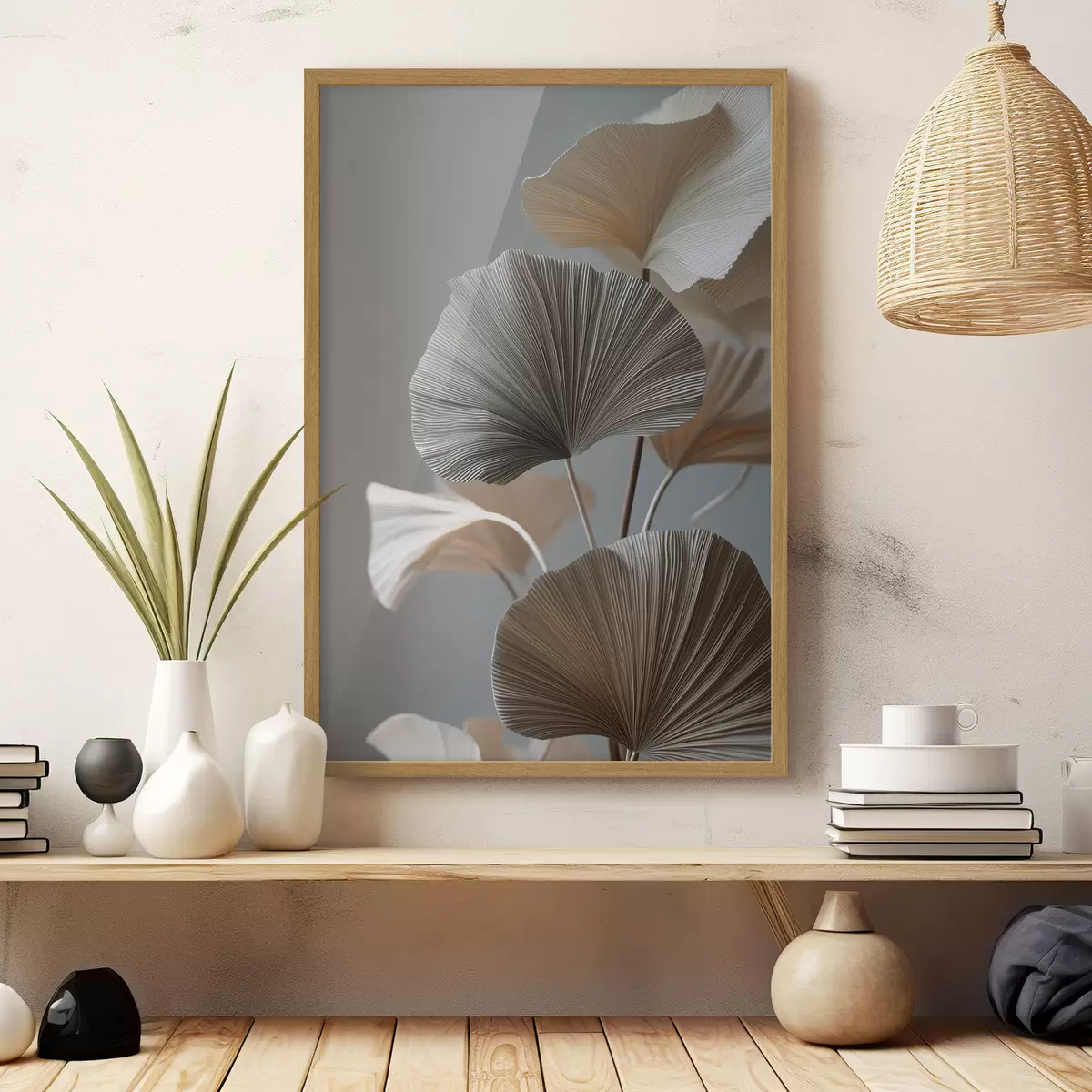 Poster Frunze decorative în formă de evantai f49971
