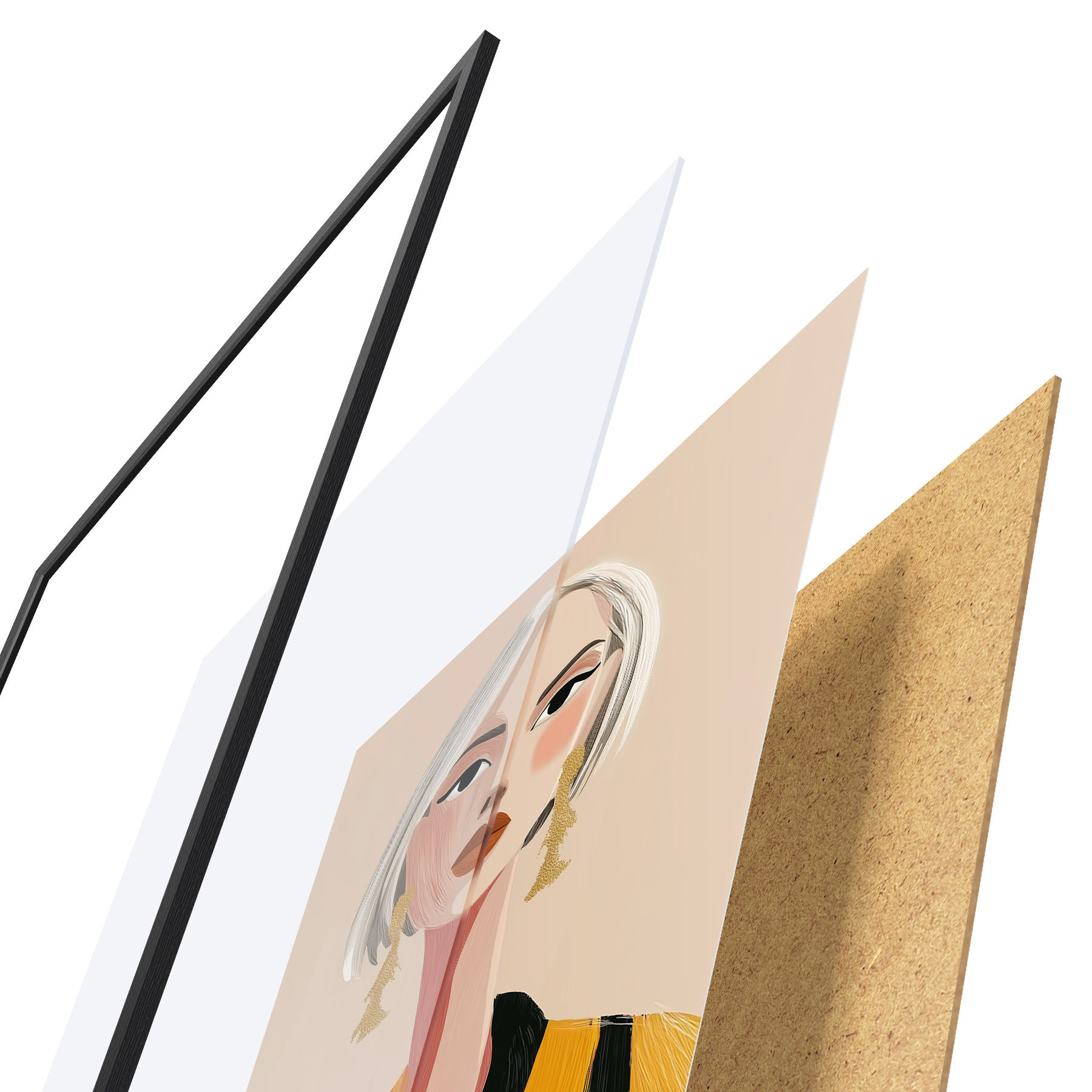 Poster Portret modern f50096