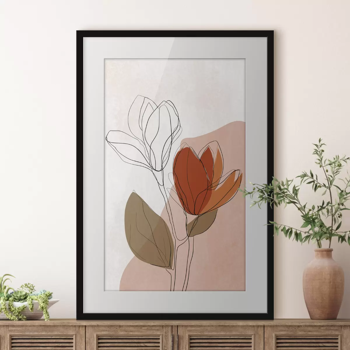 Poster Studiu botanic f50110