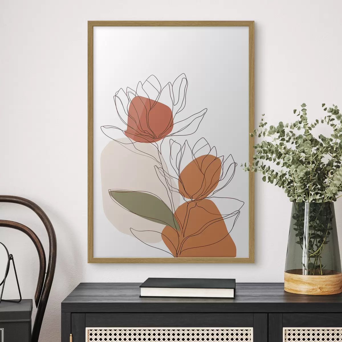 Poster Mozaic botanic f50112