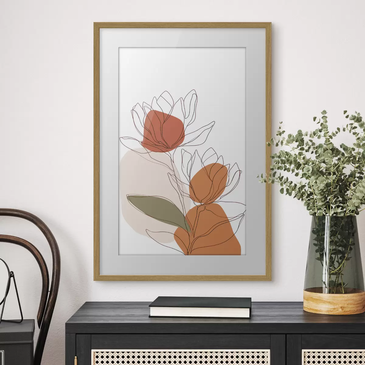Poster Mozaic botanic f50112