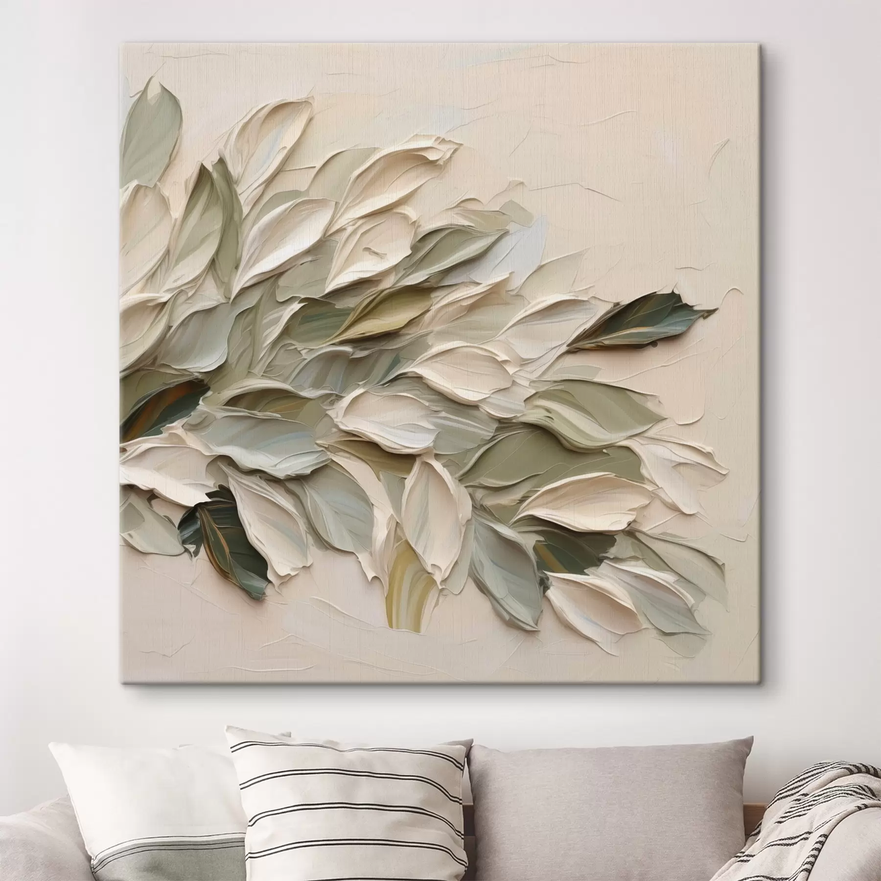 Tablouri Frunziș abstract, imitație de pictură s50131