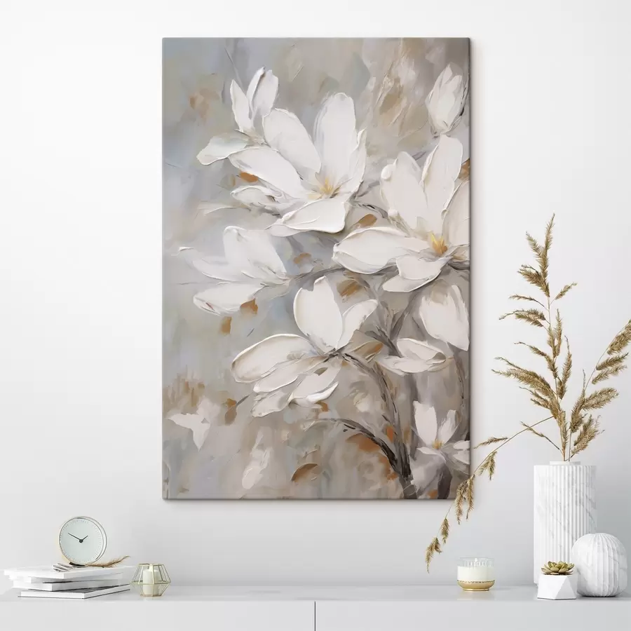 Tablouri Flori abstracte, imitație de pictură s50138