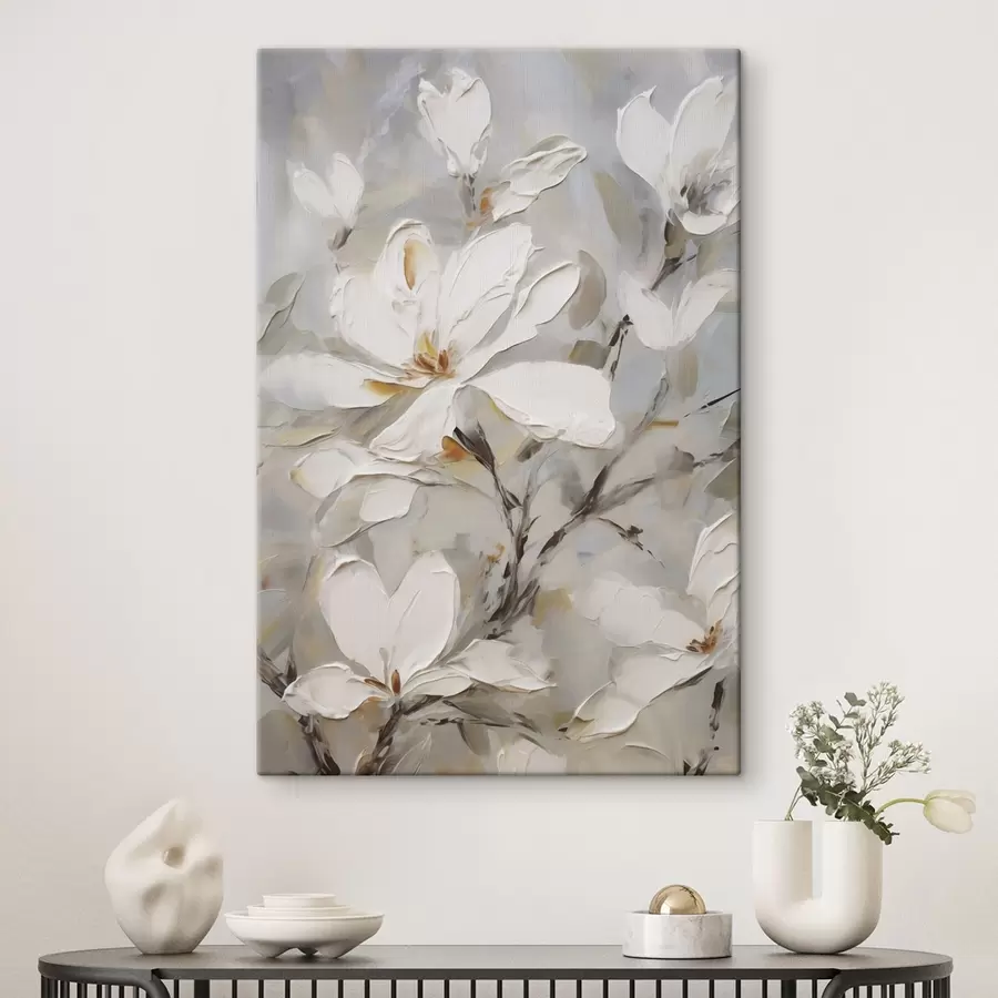 Tablouri Flori abstracte, imitație de pictură s50139