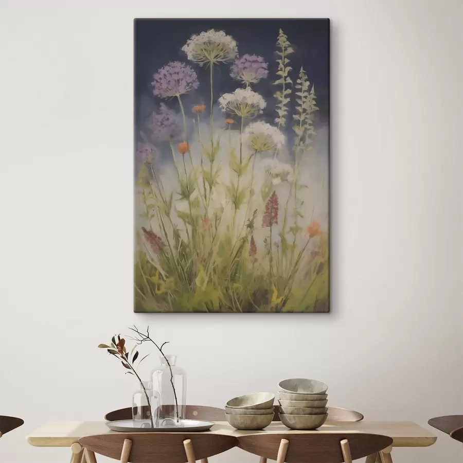 Tablouri Ierburi de câmp, imitație de pictură s50143