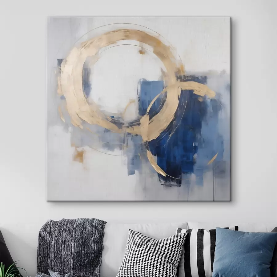 Tablouri Compoziție abstractă, imitație de pictură s50148