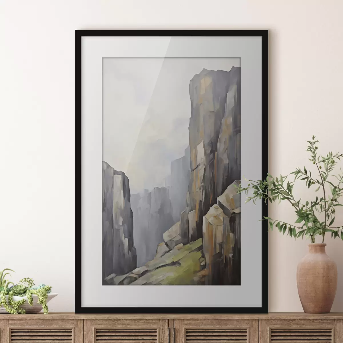 Poster Roci, imitație de pictură f50134