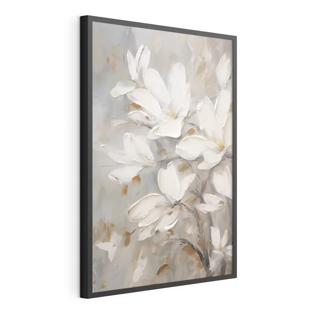 Poster Flori abstracte, imitație de pictură f50138