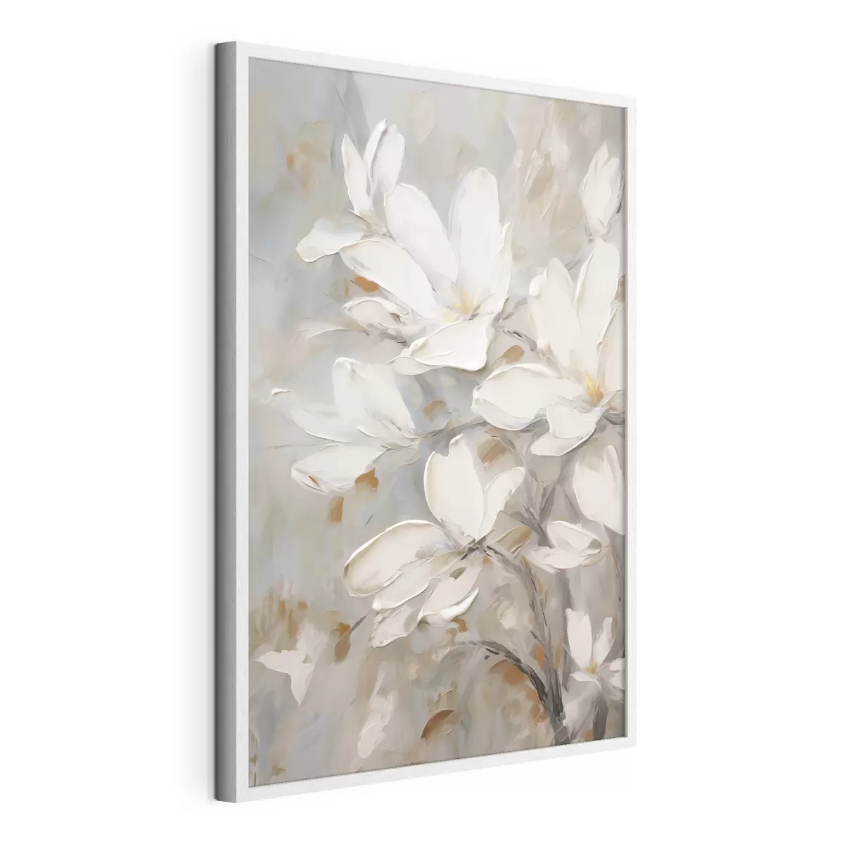 Poster Flori abstracte, imitație de pictură f50138