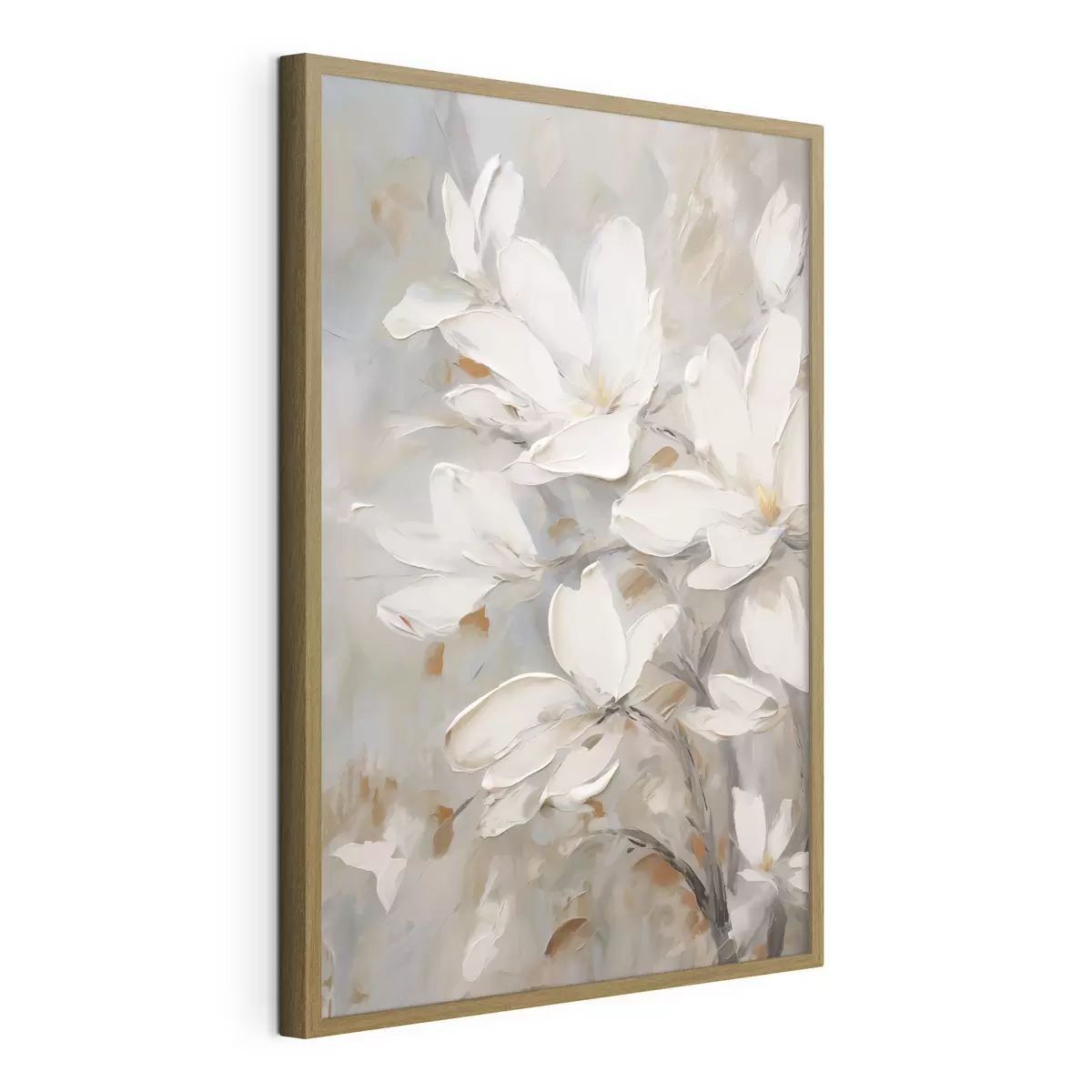 Poster Flori abstracte, imitație de pictură f50138
