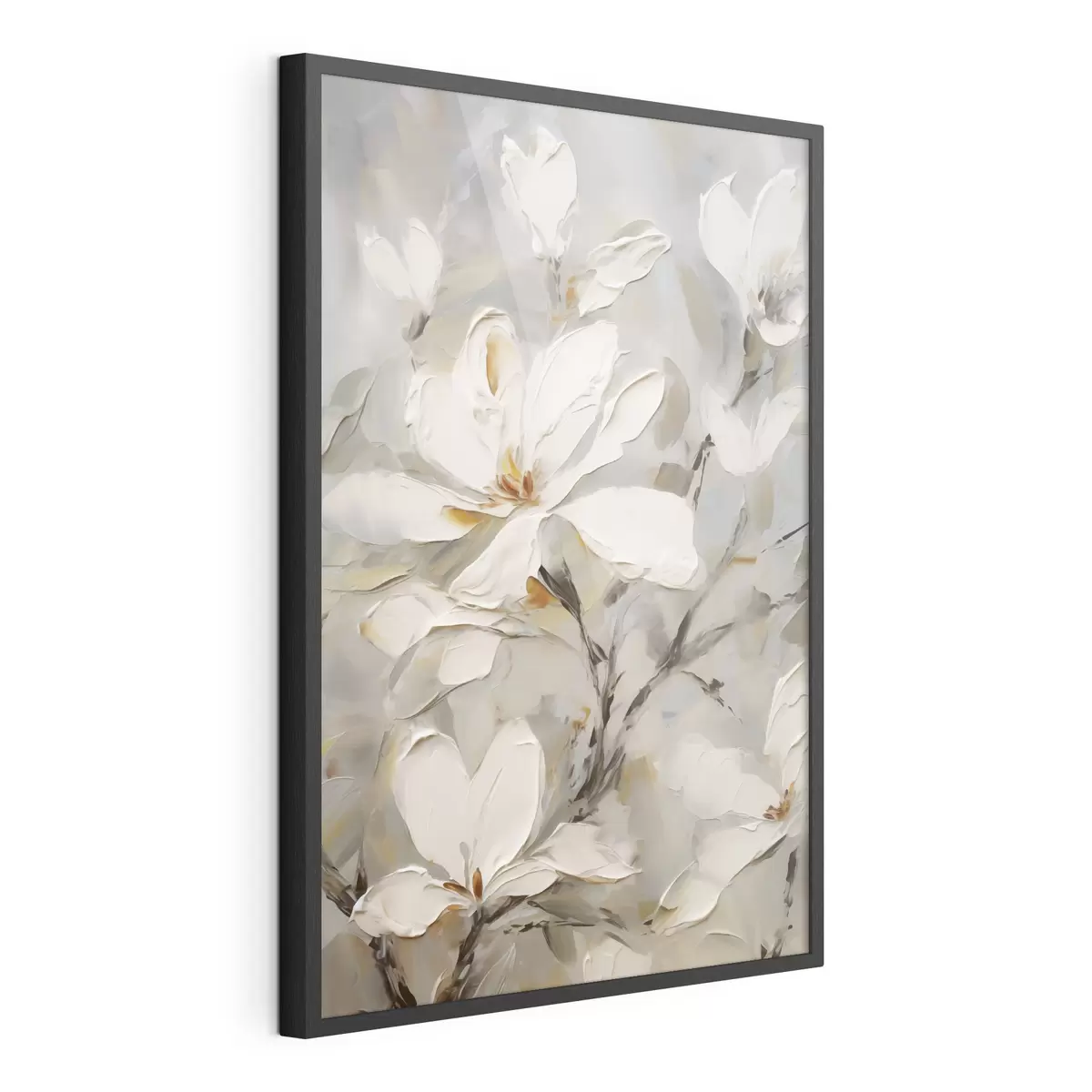Poster Flori abstracte, imitație de pictură f50139