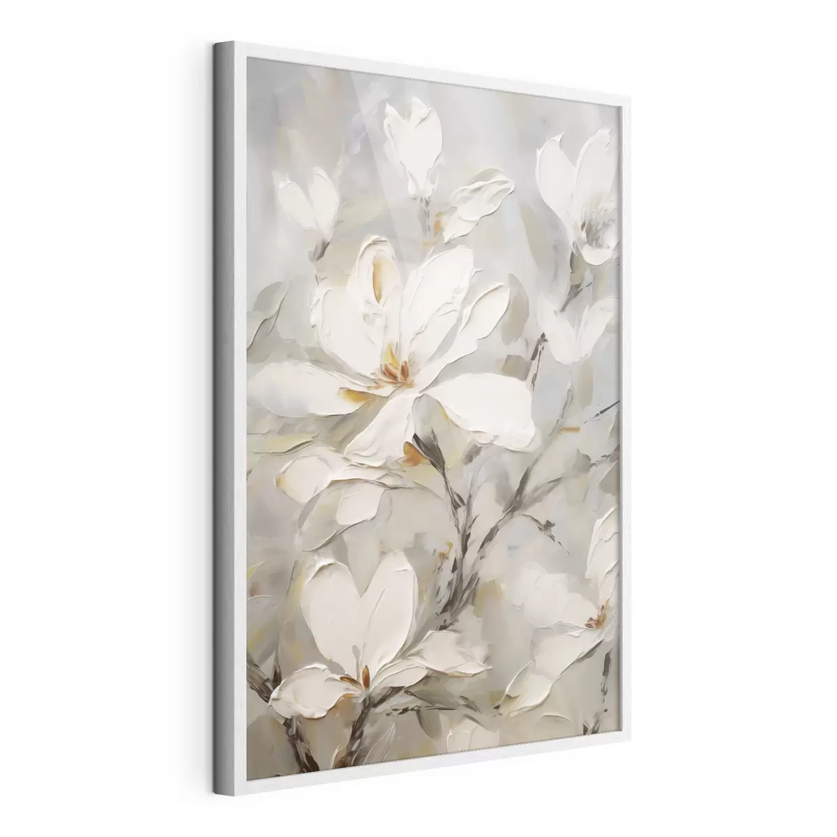 Poster Flori abstracte, imitație de pictură f50139