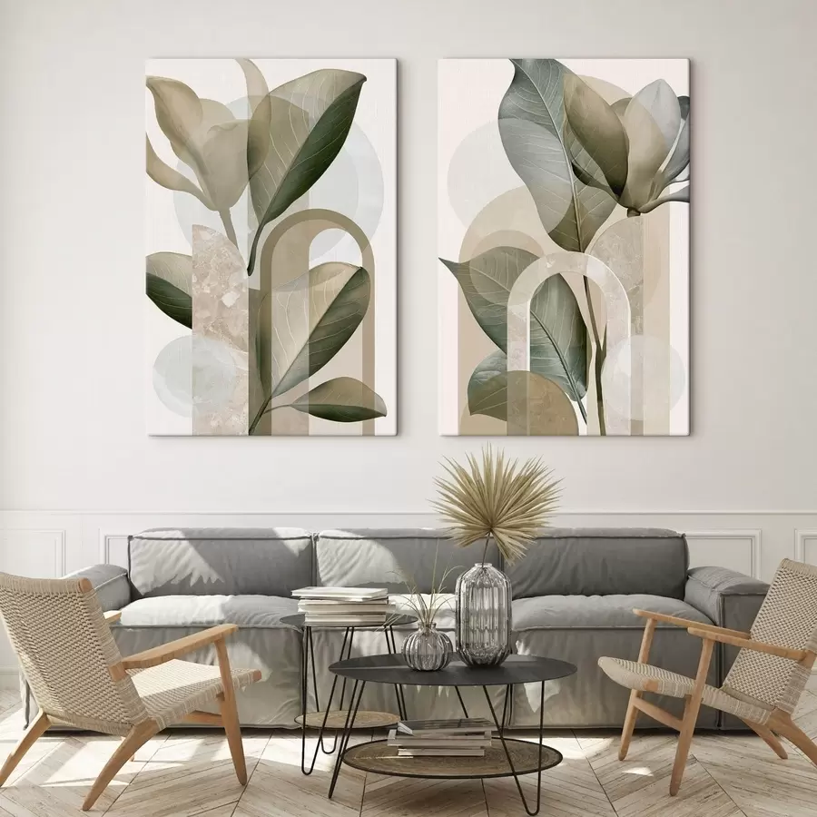 Tablouri Geometria botanică m30712