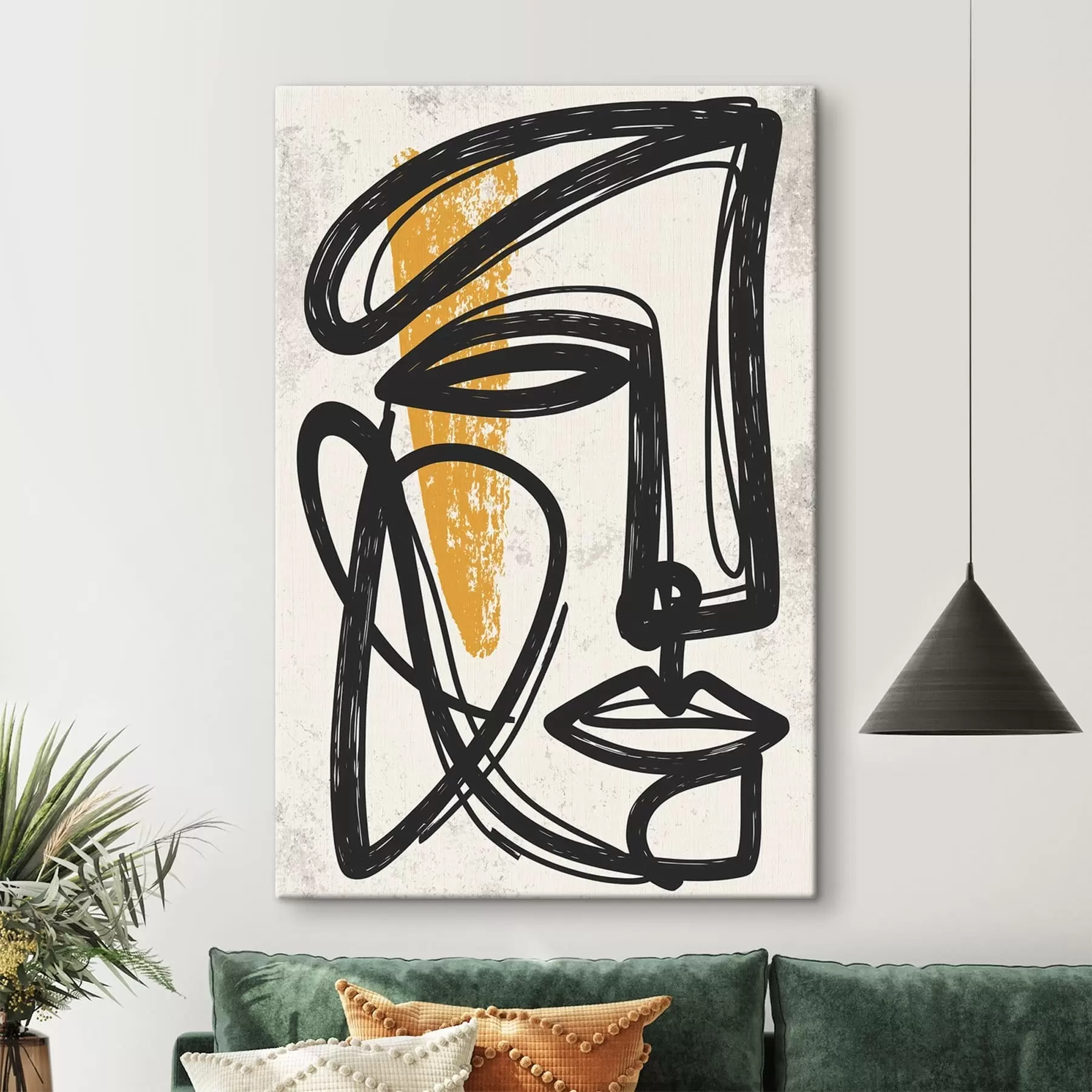 Tablouri Un chip abstract s49859