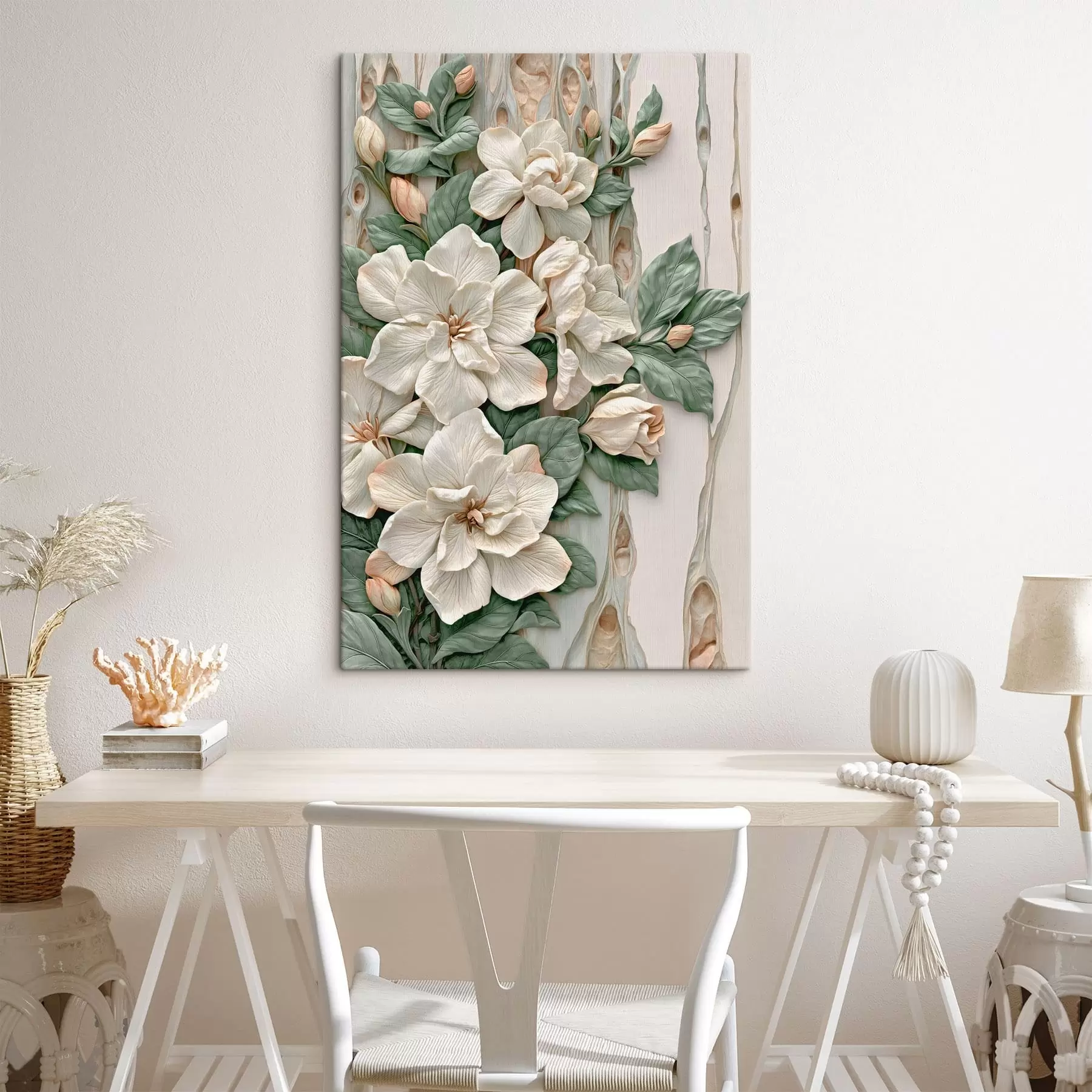Tablouri Flori abstracte cu frunze s50080