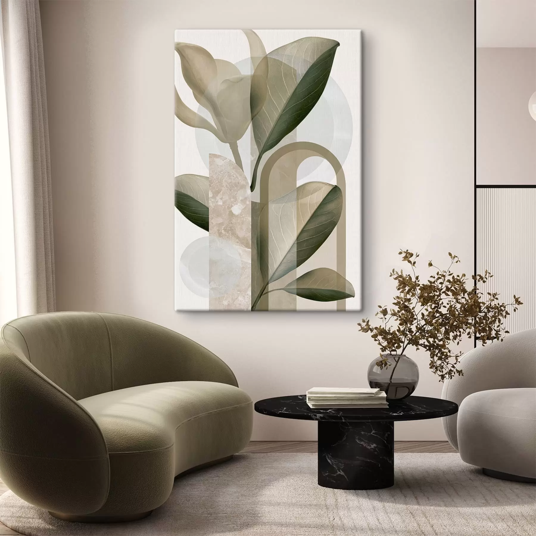 Tablouri Geometria botanică s50081