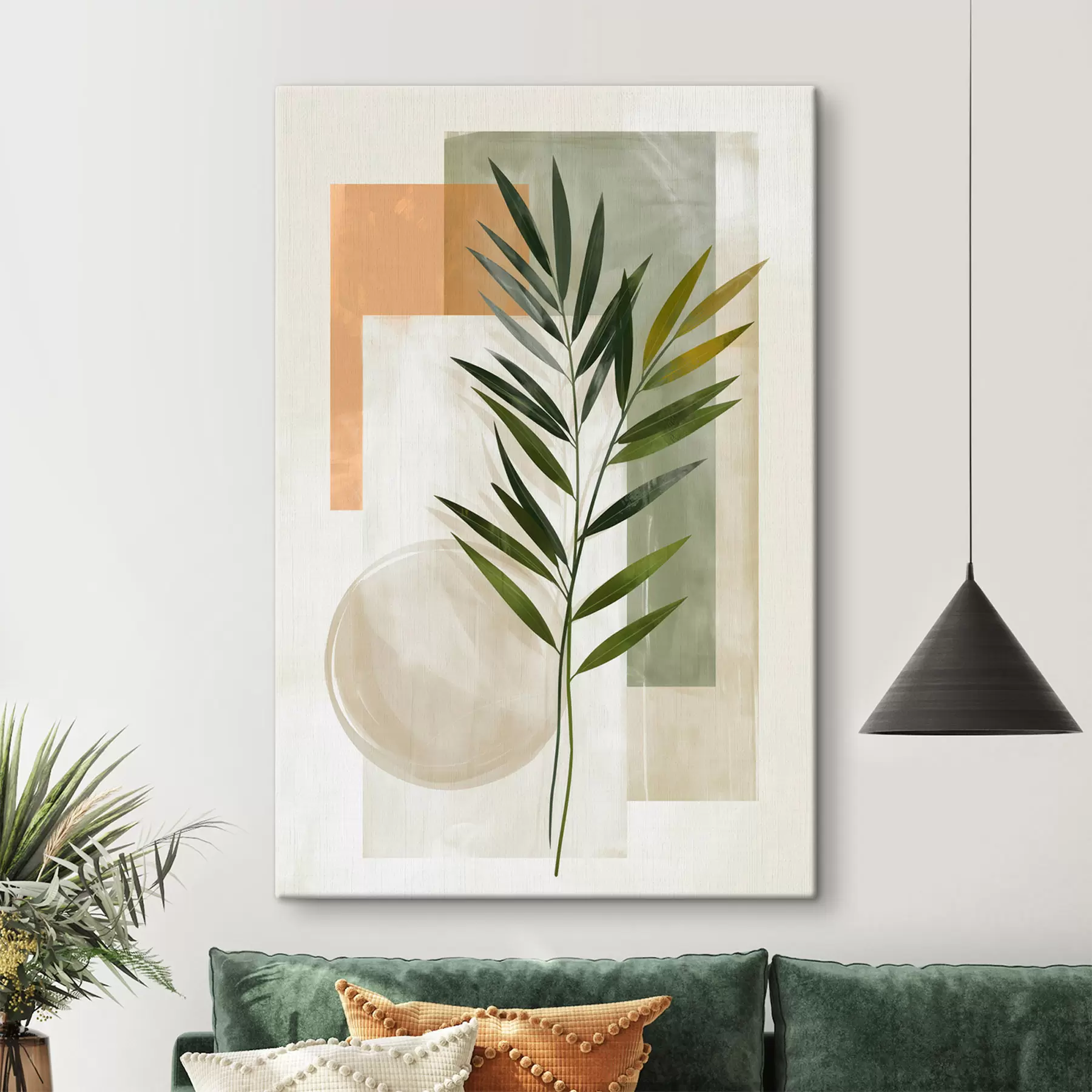 Tablouri Abstracție geometrică botanică s50158