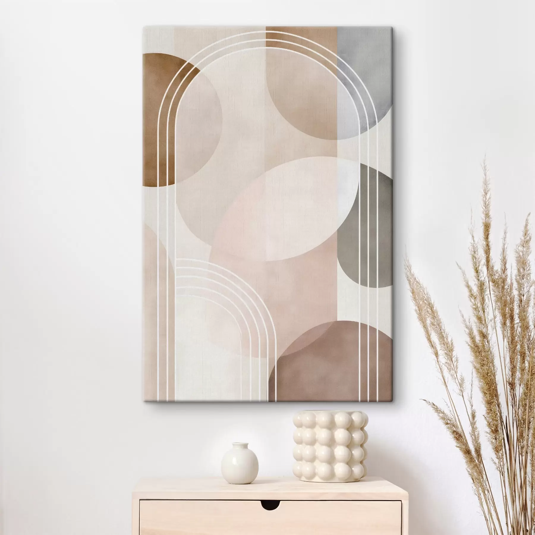 Tablouri Un model abstract cu arcade s50156