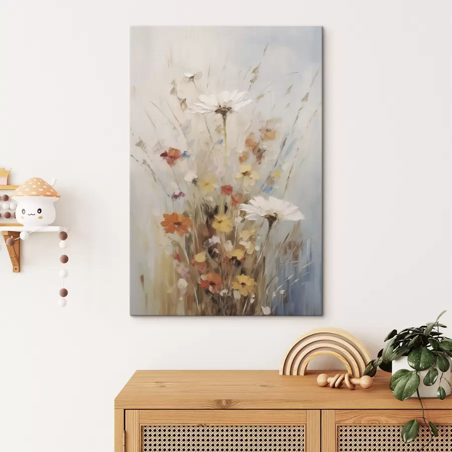 Tablouri Flori de câmp, imitație de pictură s50182