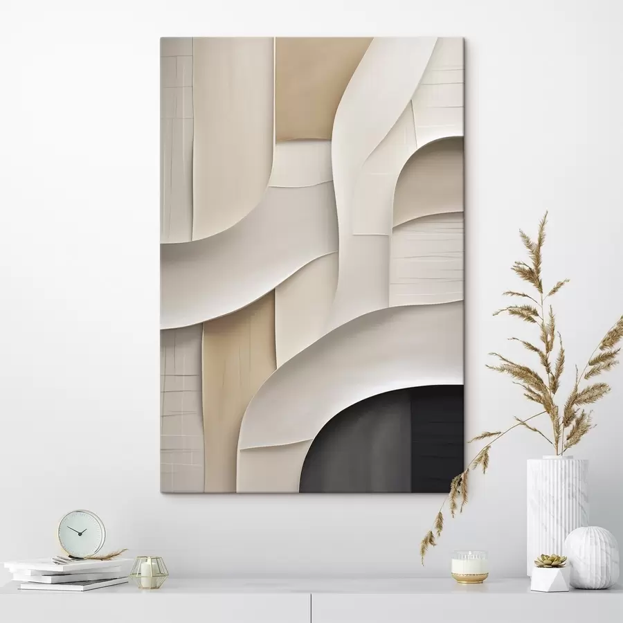 Tablouri Compoziție abstractă, ilustrație plană s50191